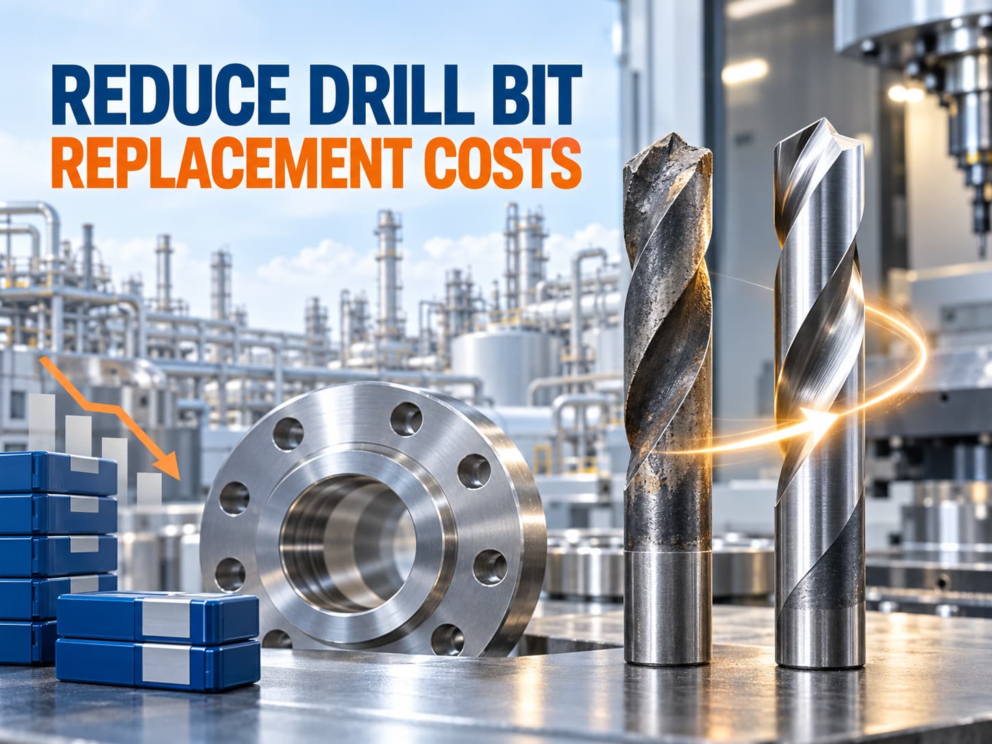 How to Reduce Drill Bit Replacement Costs in Petrochemical Component Manufacturing